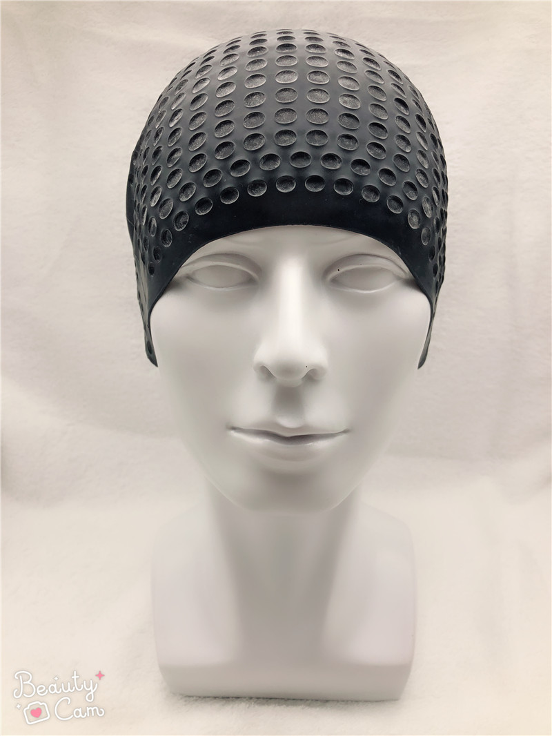 Bubble Silicone Swim Cap